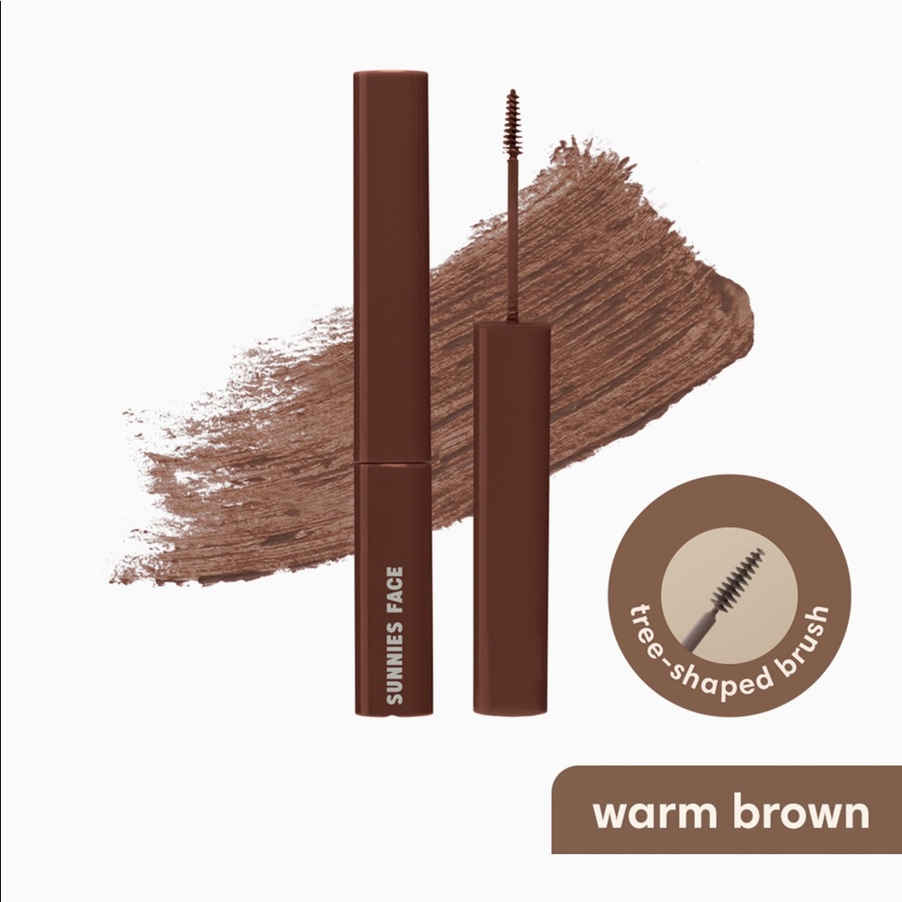 Sunnies Face Eyebrow Gel in Warm Brown